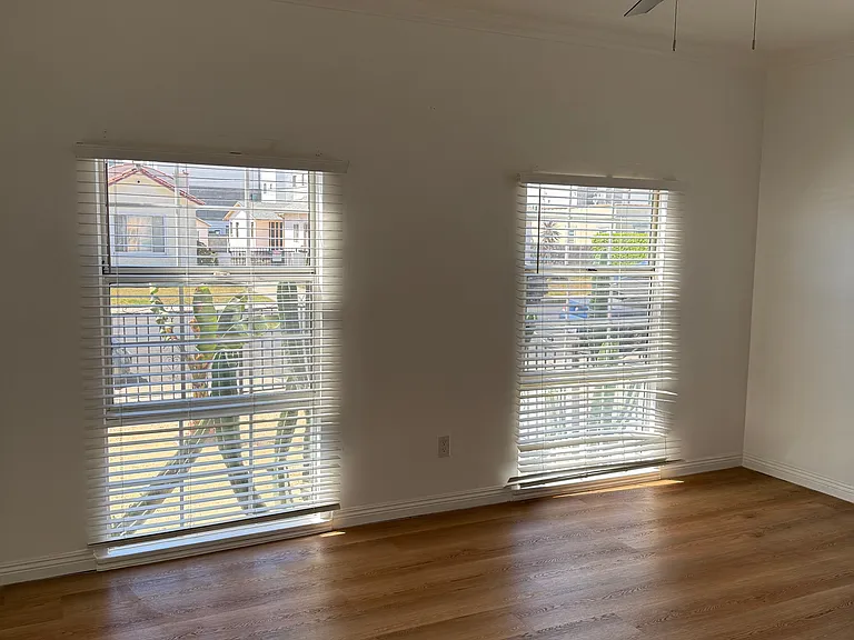 Front view of living room