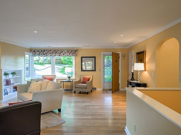 View towards front entry