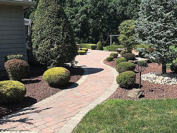 Backyard Paver Entrance