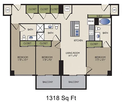 Floor plan L1