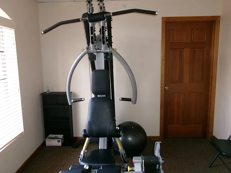 A few machines to help you stay fit.