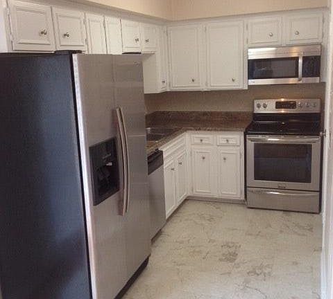 Fully renovated kitchen with new state of the art stainless