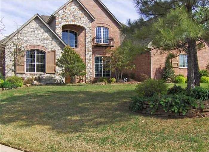 Front of home and lawn