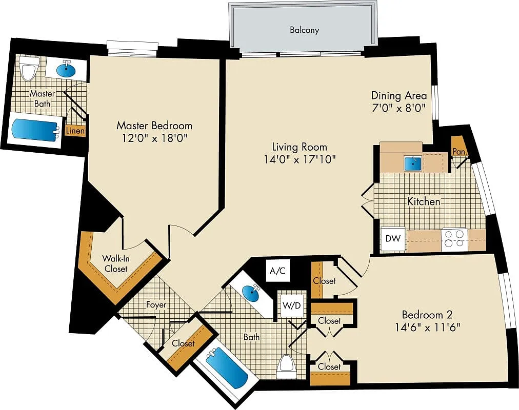 Floor plan Wilson