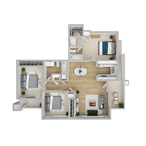 Floor plan Creekside