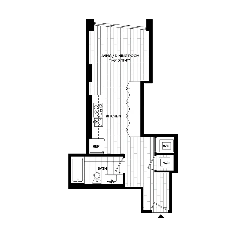 Floor plan Studio | S03