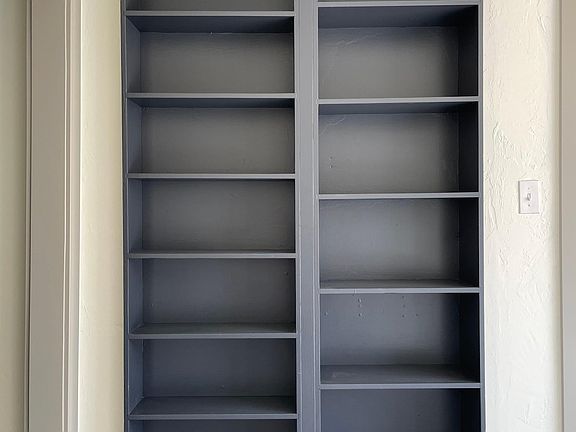 built-in bookshelves
