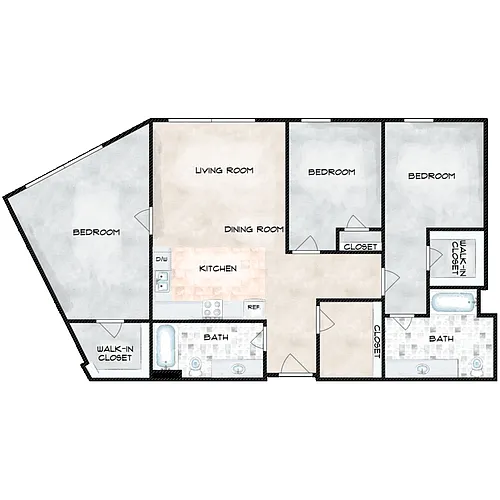 Floor plan Wall