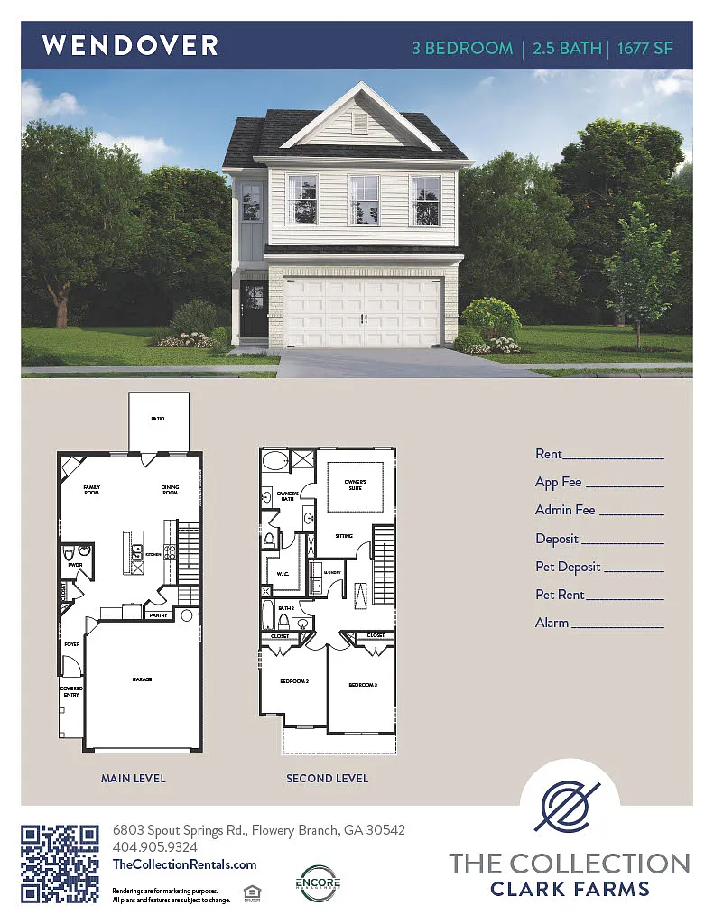 Floor plan Wendover