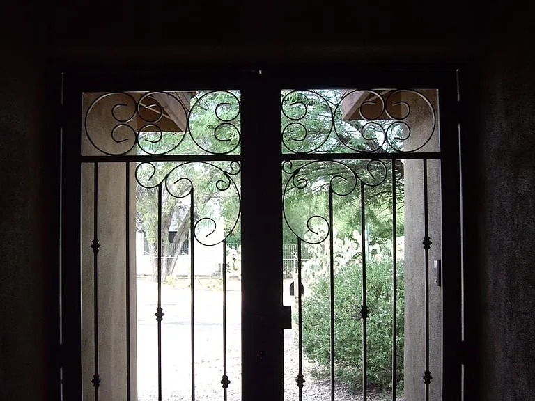 front entry from inside