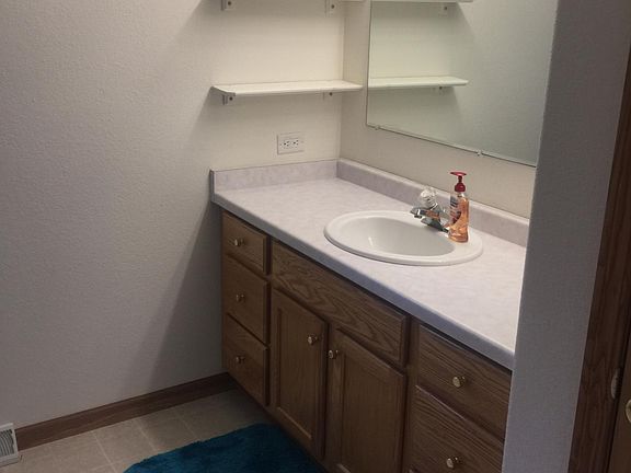Master bedroom bathroom with walk-in shower.