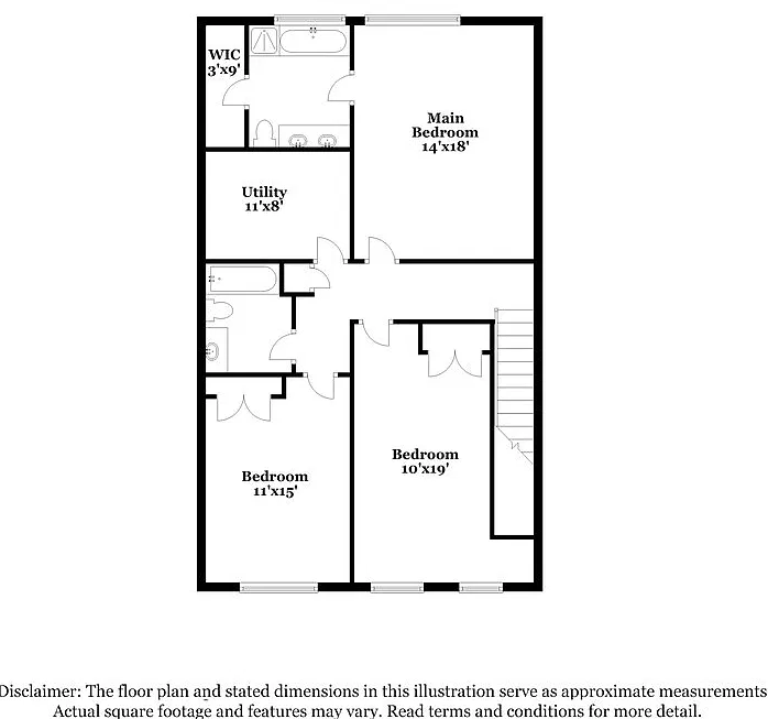 3 bed, 2.5 bath, 1856 sqft, $1,865 — Photo 3