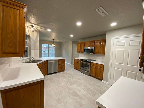 Old countertops pictured