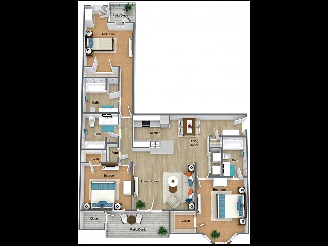 Floor plan 3x3 Ren