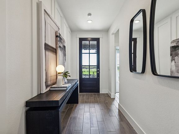 Welcoming entry into home