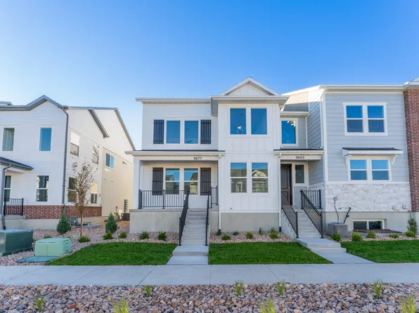 Type C Outer Townhome Plan, Mountain Ridge