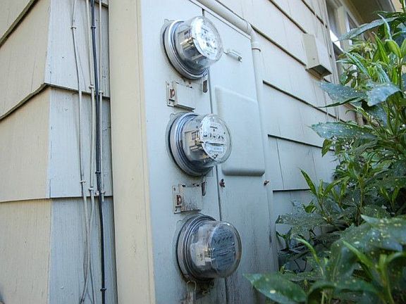 3 Separate meters. The water, sewer, garbage utilities are billed to Tenants increasing the Gross adjusted income.