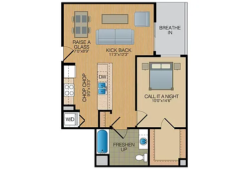 Floor plan Solano