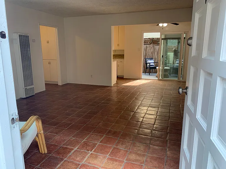 Living/dining room view from front door