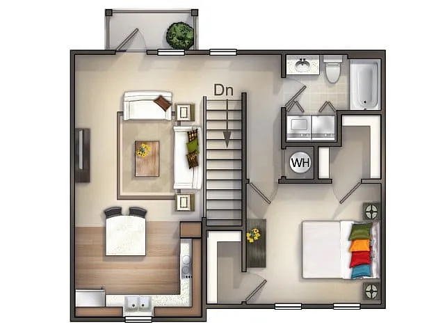 Floor plan Spyglass (A4G)