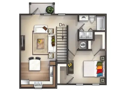 Floor plan Spyglass (A4G)