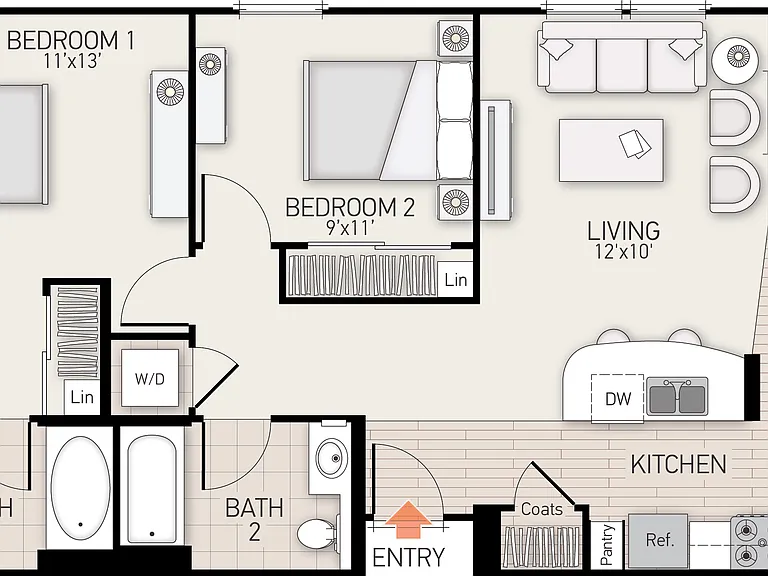 Palmeras Apartment Homes — Photo 11