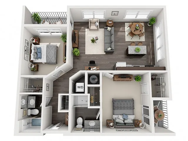 Floor plan B4