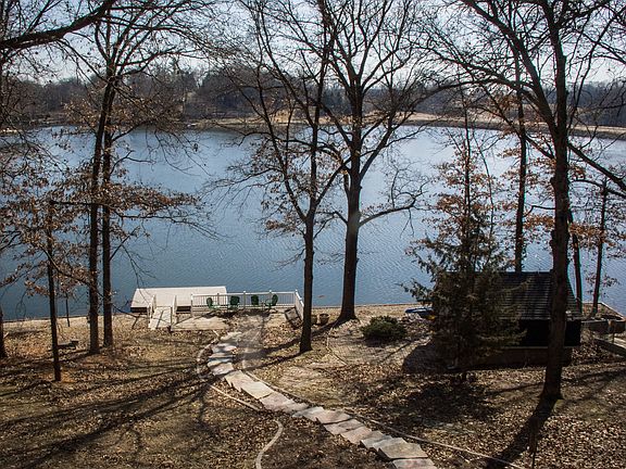 Lake view from house back