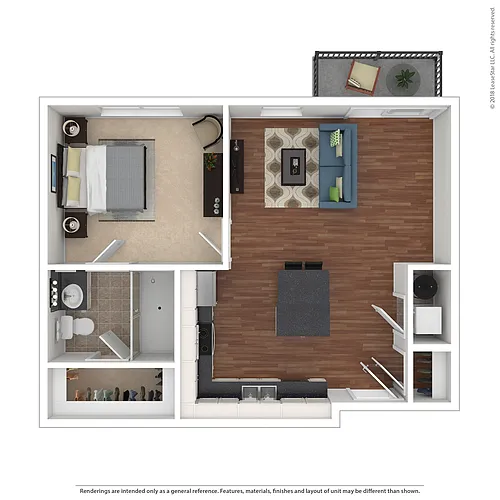 Floor plan Barclay 1