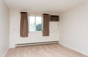 Living room has wall AC