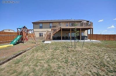 Rear with View of the Front Range