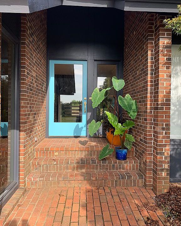 Renovated front entry