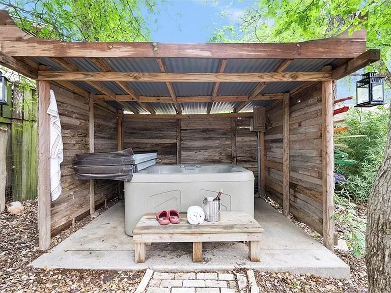 Hot Tub for some hard earned relaxation