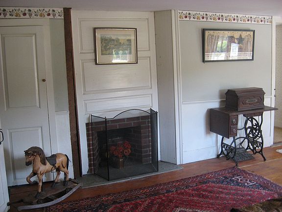 bedroom upstairs in farmhous