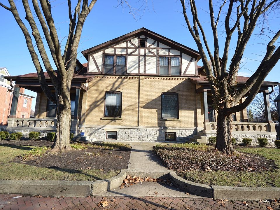 House and porch facing Schiller Park