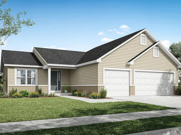 Hawthorn 3 Car Plan, Elkhorn Ridge