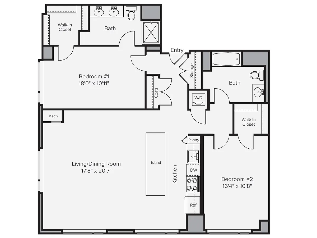 Floor plan B3-var