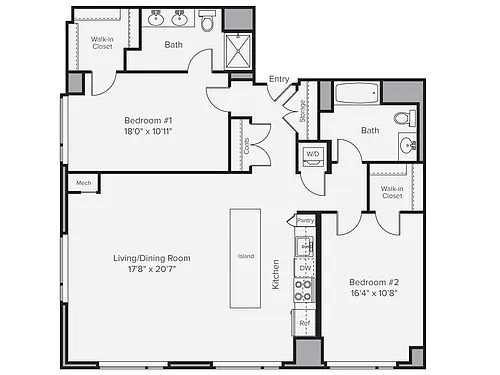 Floor plan B3-var
