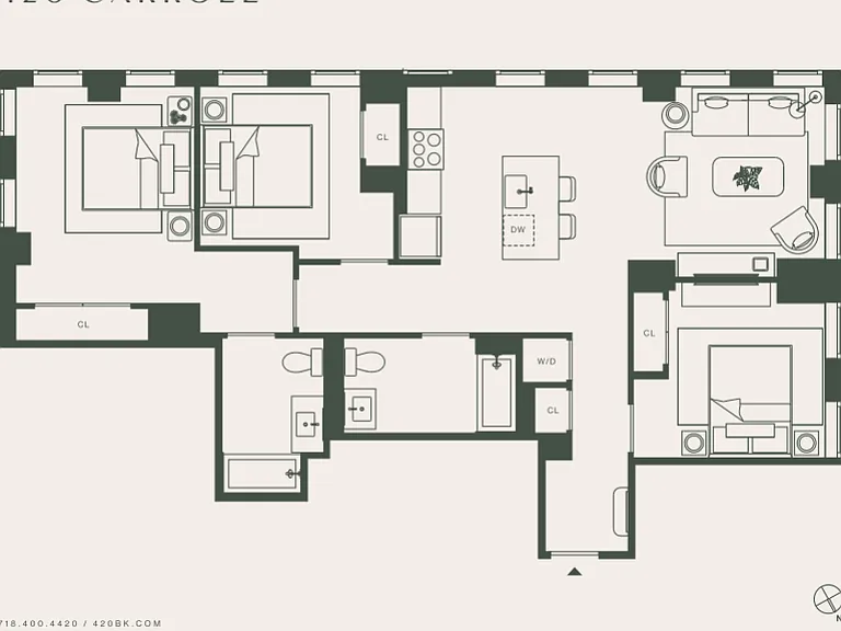 420 Carroll St #1402 — Photo 2