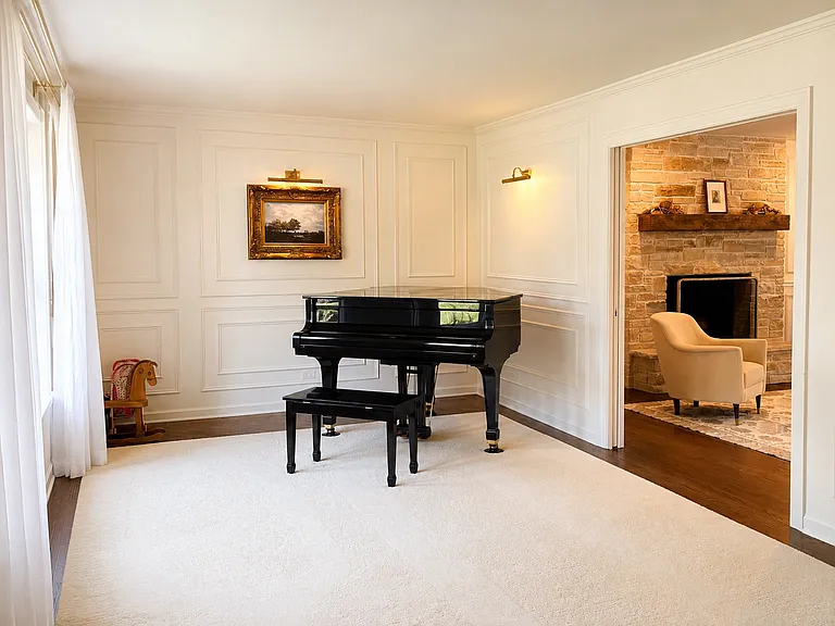 Piano room