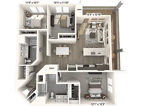 Floor plan CM05.2S