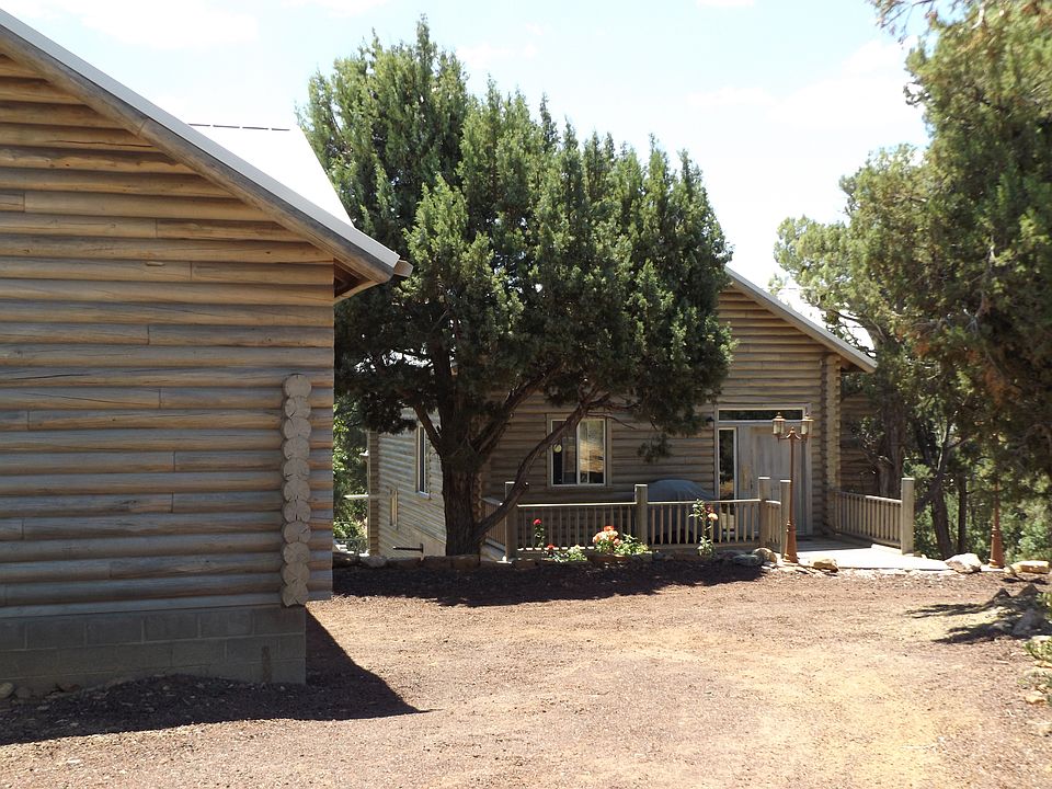 Front of house, garage