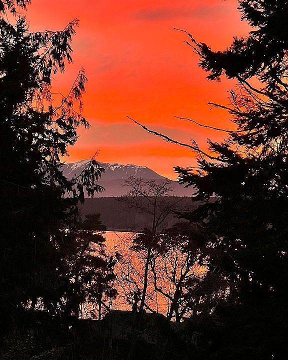 Sunsets from the deck