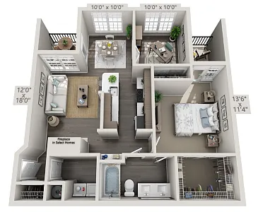 Floor plan Claret