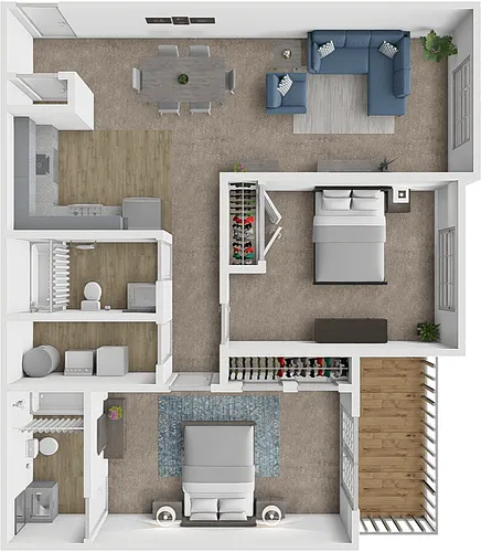 Floor plan THE RACKHAM