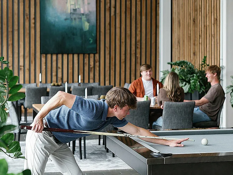 Rooftop Lounge Pool Table