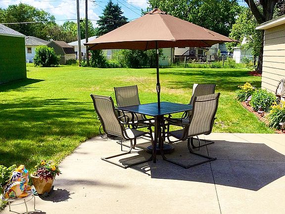 Newer Concrete Patio 