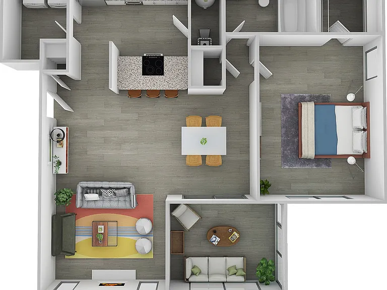 Rio I 3D Floorplan Image Rio I 3D Floorplan Image