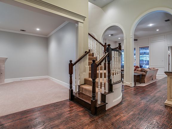 Handsome scraped hardwoods!
