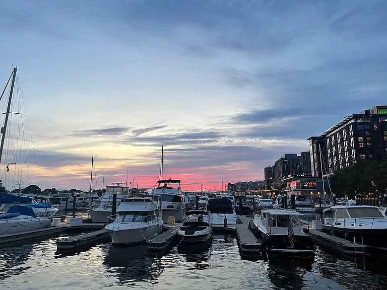 Sunset at the Wharf